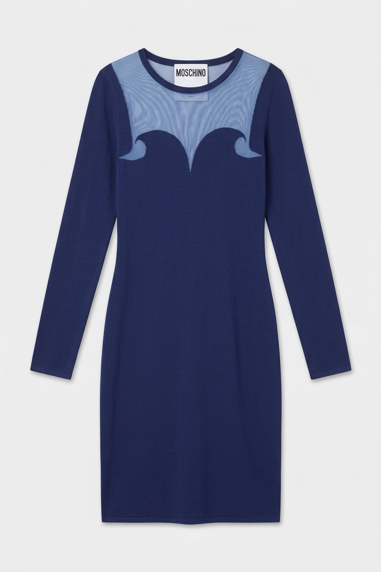 KNIT DRESS BLUE 3