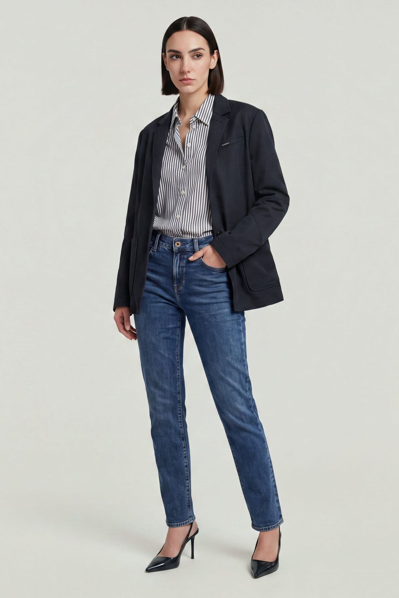 STRACE STRAIGHT MEDIUM BLUE 3