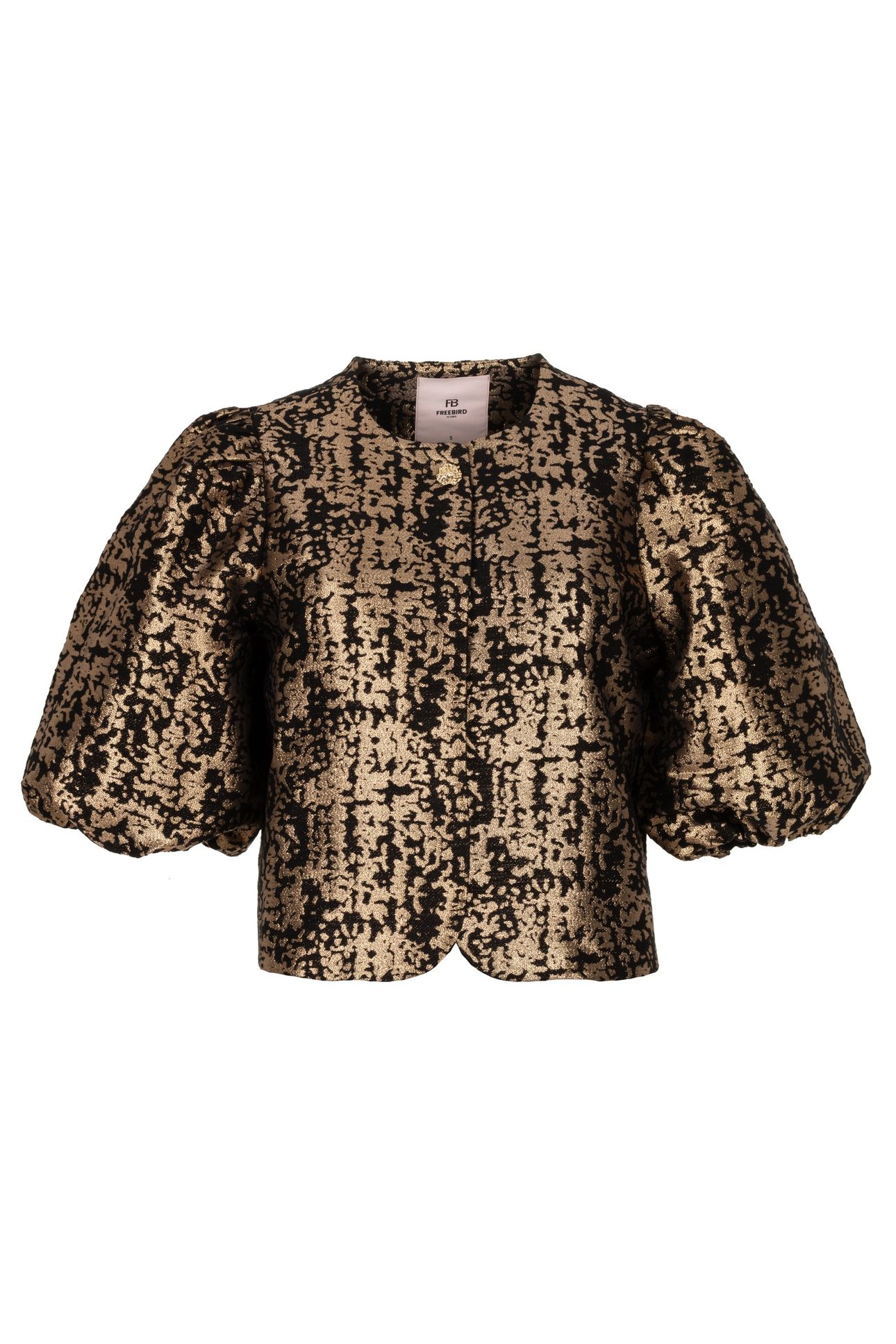 LIVIA TOP BLACK GOLD 3