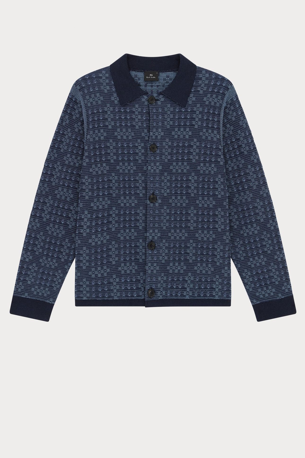MENS CARDIGAN BUTTON THRU VERY DARK NAVY 6