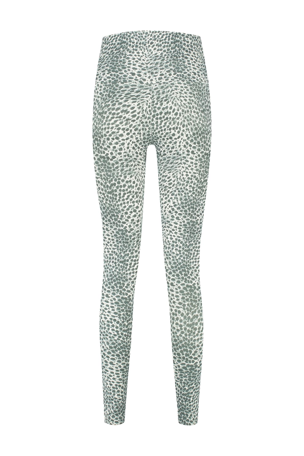 CLASSIC LEGGINGS HIGH WAISTBAND CHEETAH SAGE 2