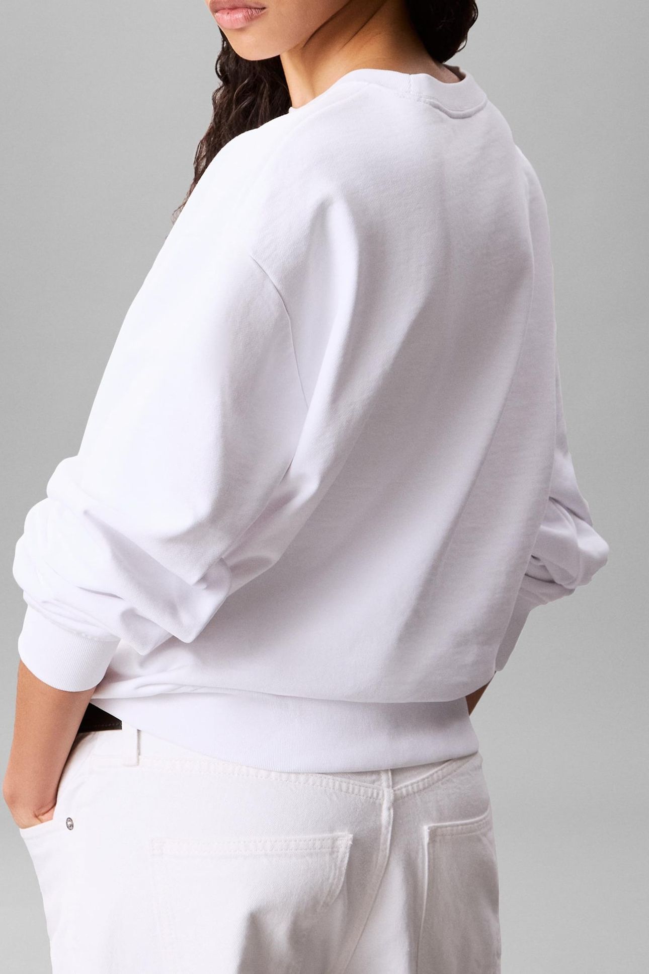 LS MONOLOGO FRENCH TERRY BRIGHT WHITE 2