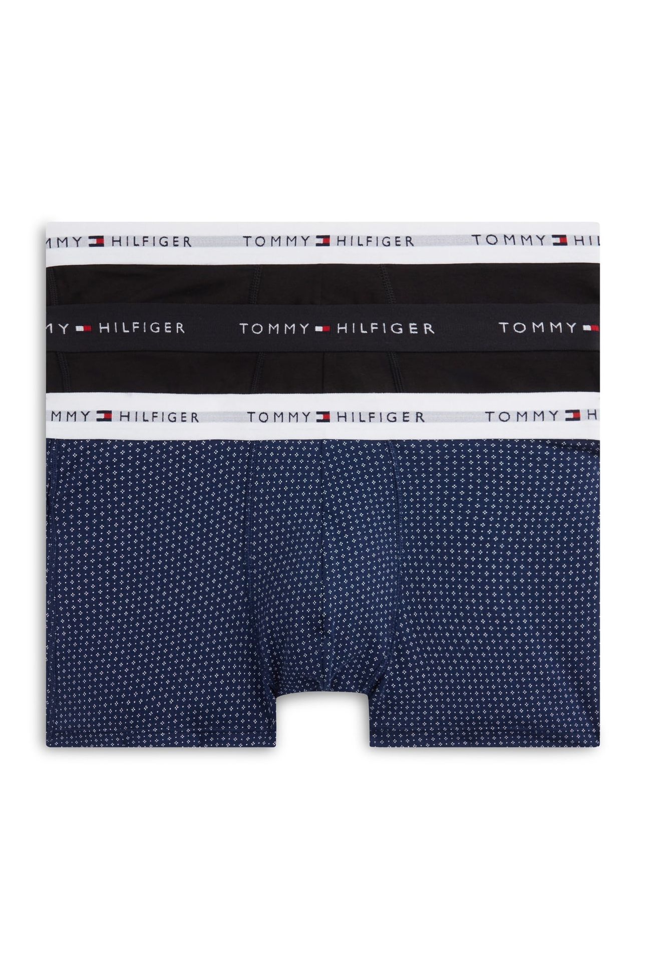 3-PACK TRUNK PRINT BLK/BLK/MINI GEO 1