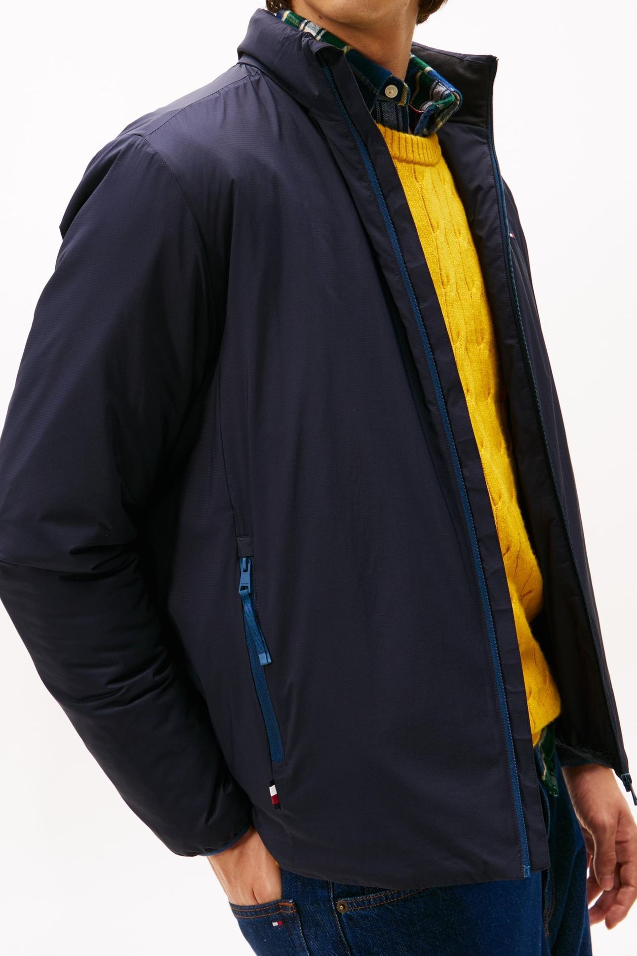 LIGHTWEIGHT BLOUSON NAVY BLUE 5