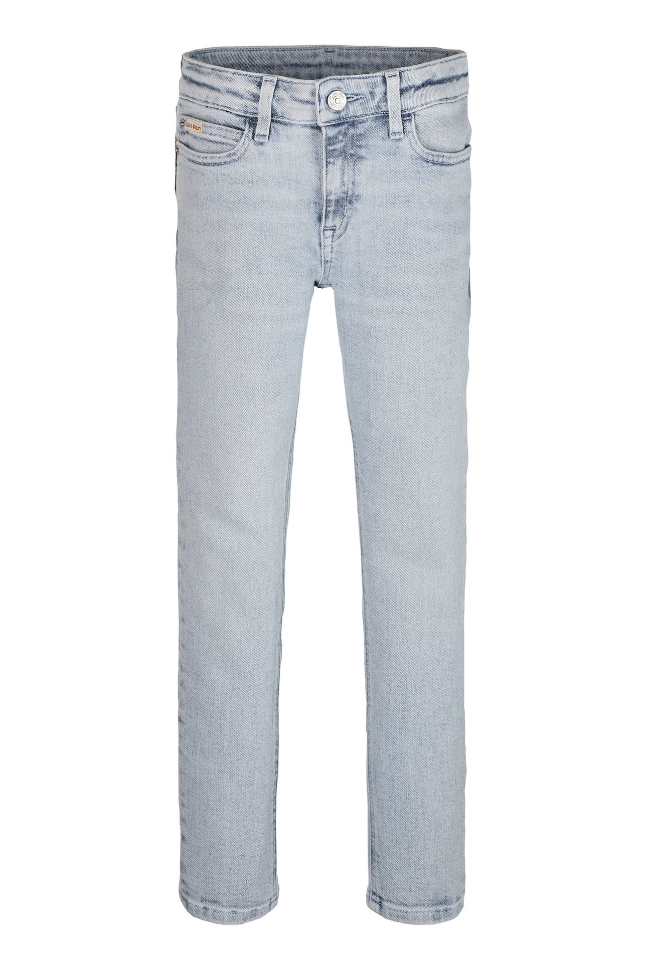 GIRLS MID RISE SKINNY CLEAN SKY BLUE 3