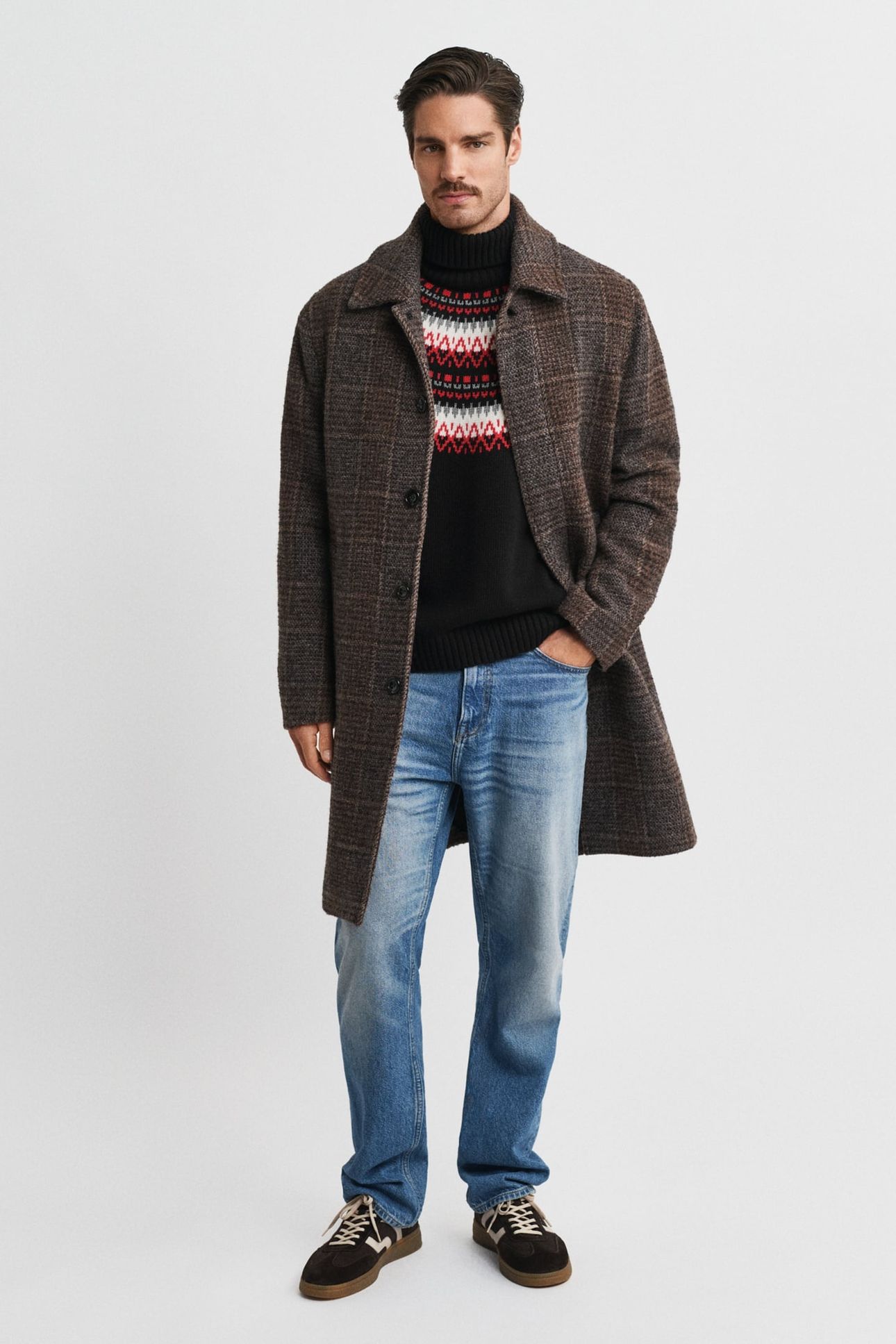 FAIR ISLE TURTLENECK BLACK 3