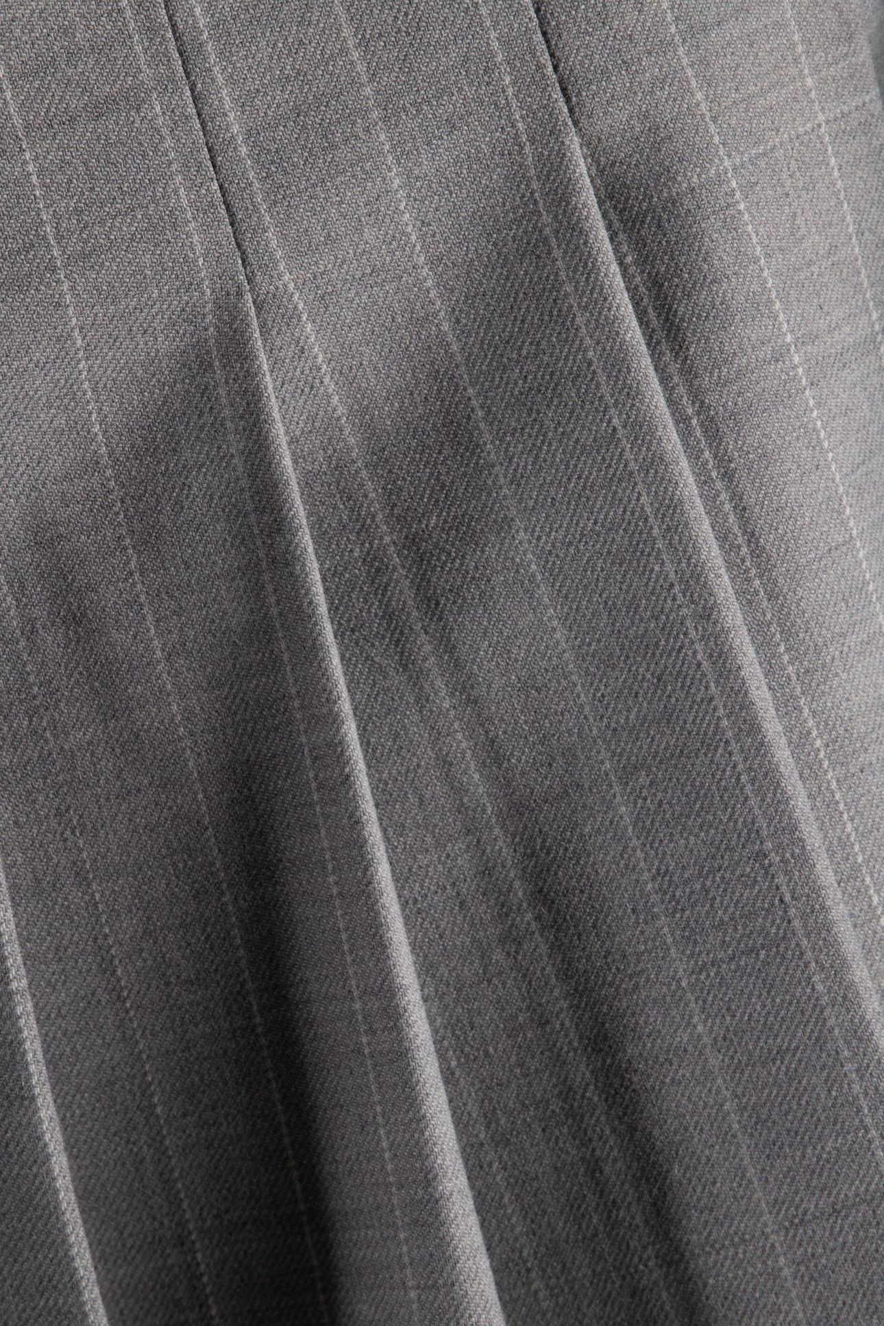 JANNA PINSTRIPE MINI SKIRT GREY 4
