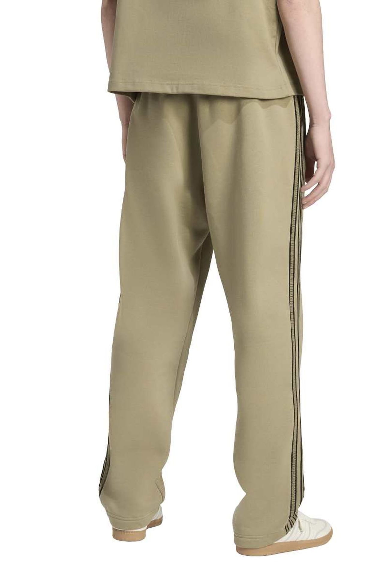 UNISEX MESH STRIPE PANTS ORBIT GREEN 3