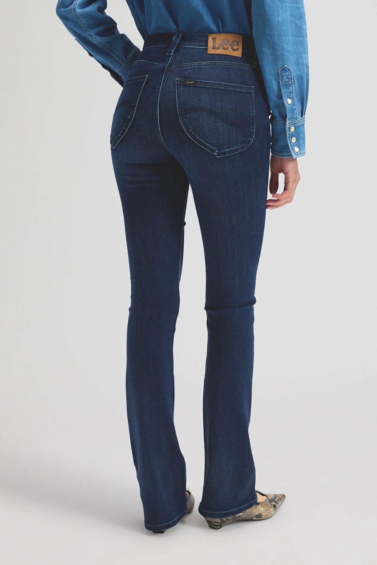 BREESE BOOT - DARKER DAYS - HIGH RISE BOOTCUT BLUE 2