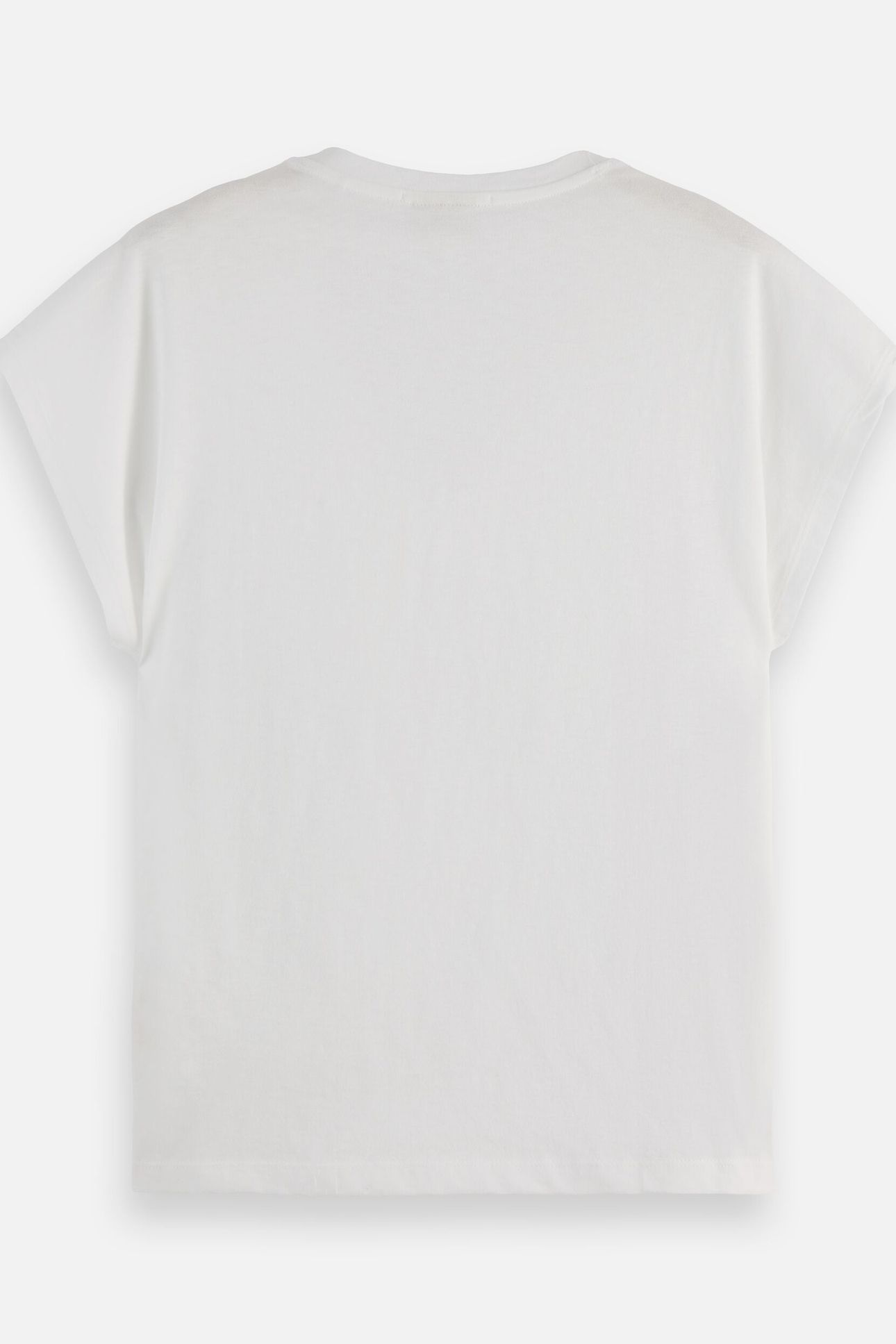 SLUB V-NECK T-SHIRT WHITE 5