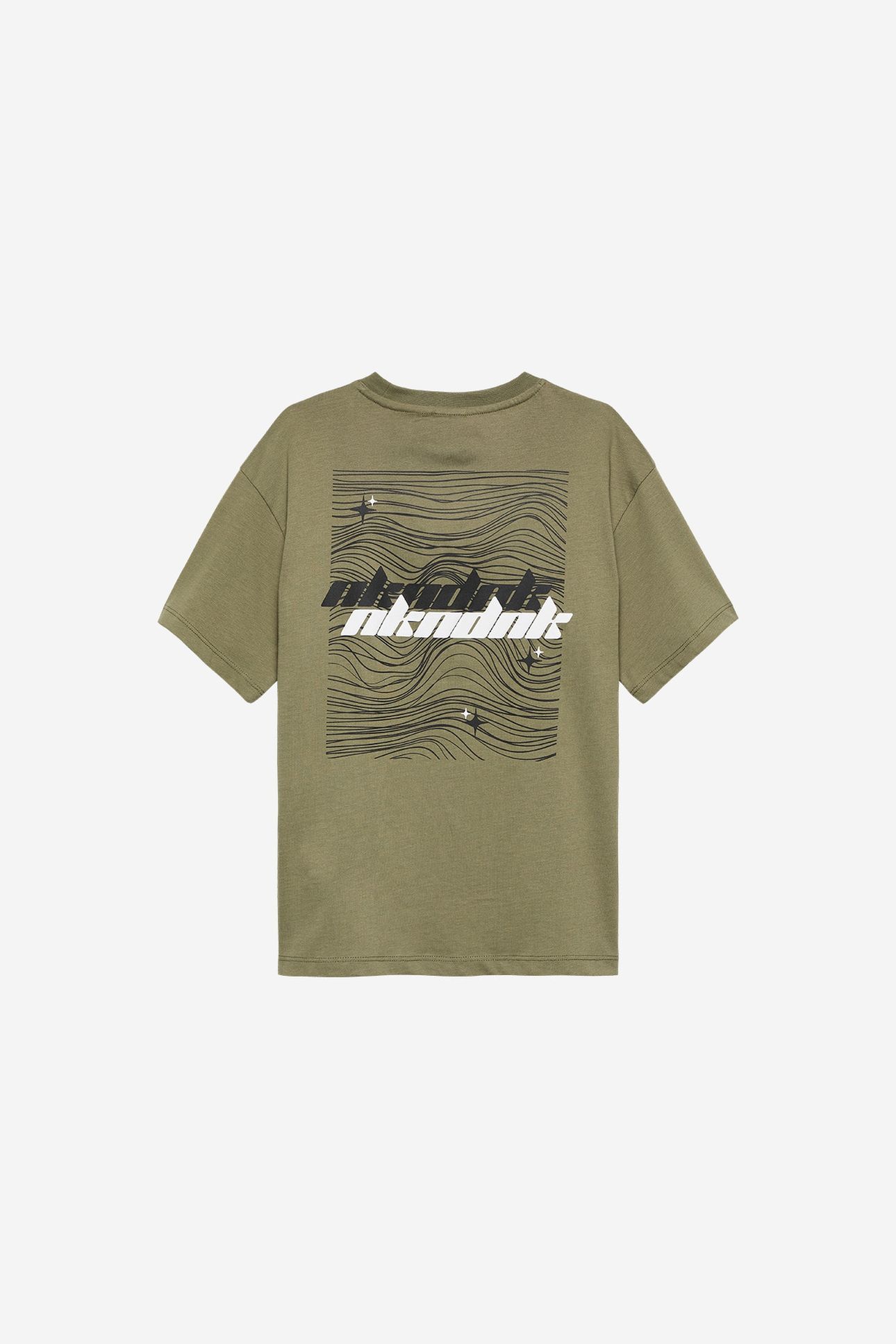 WEBBING T-SHIRT BRONZE GREEN 2