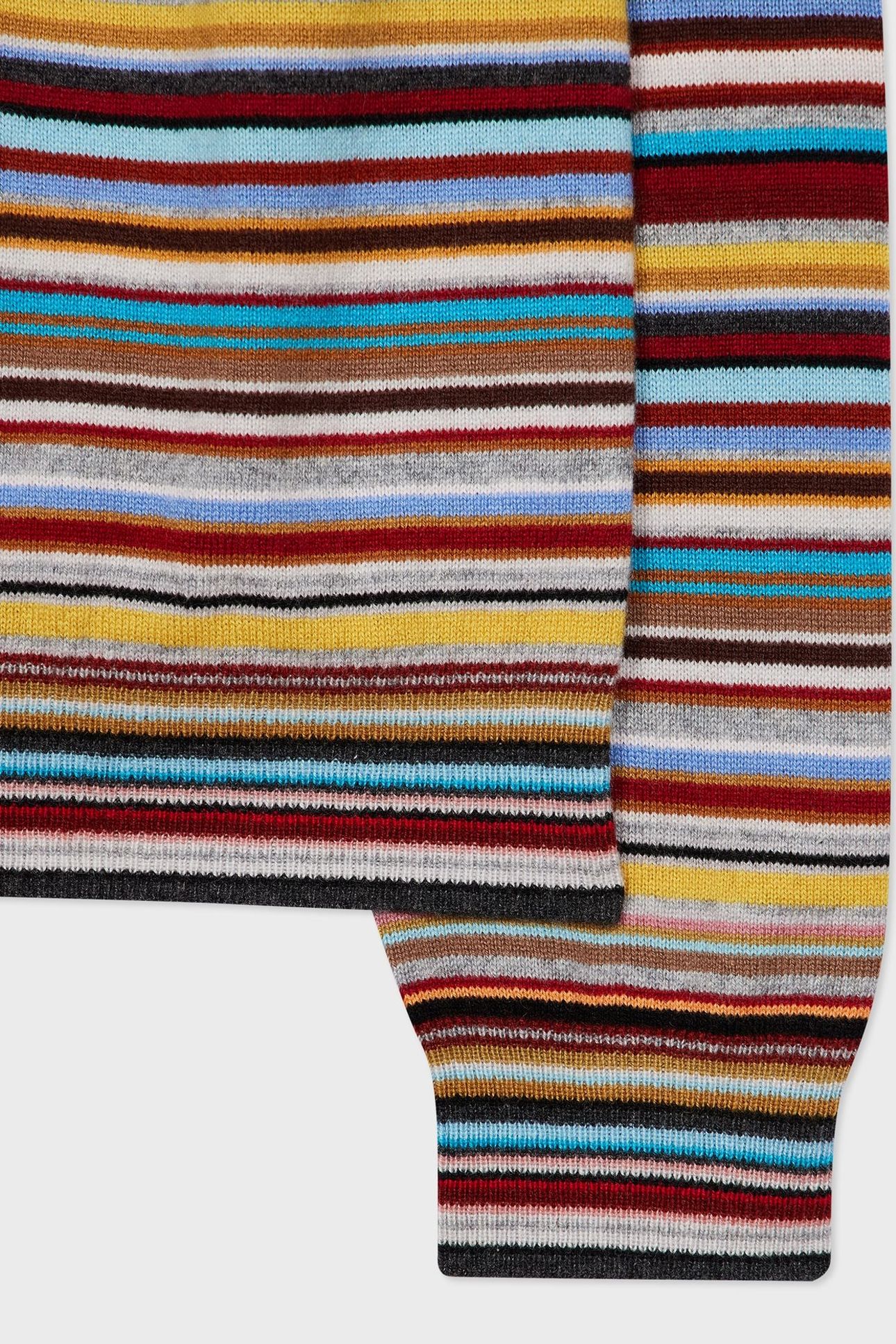 WOMENS KNITTED SWEATER CREW NECK MULTI COLOURED 8