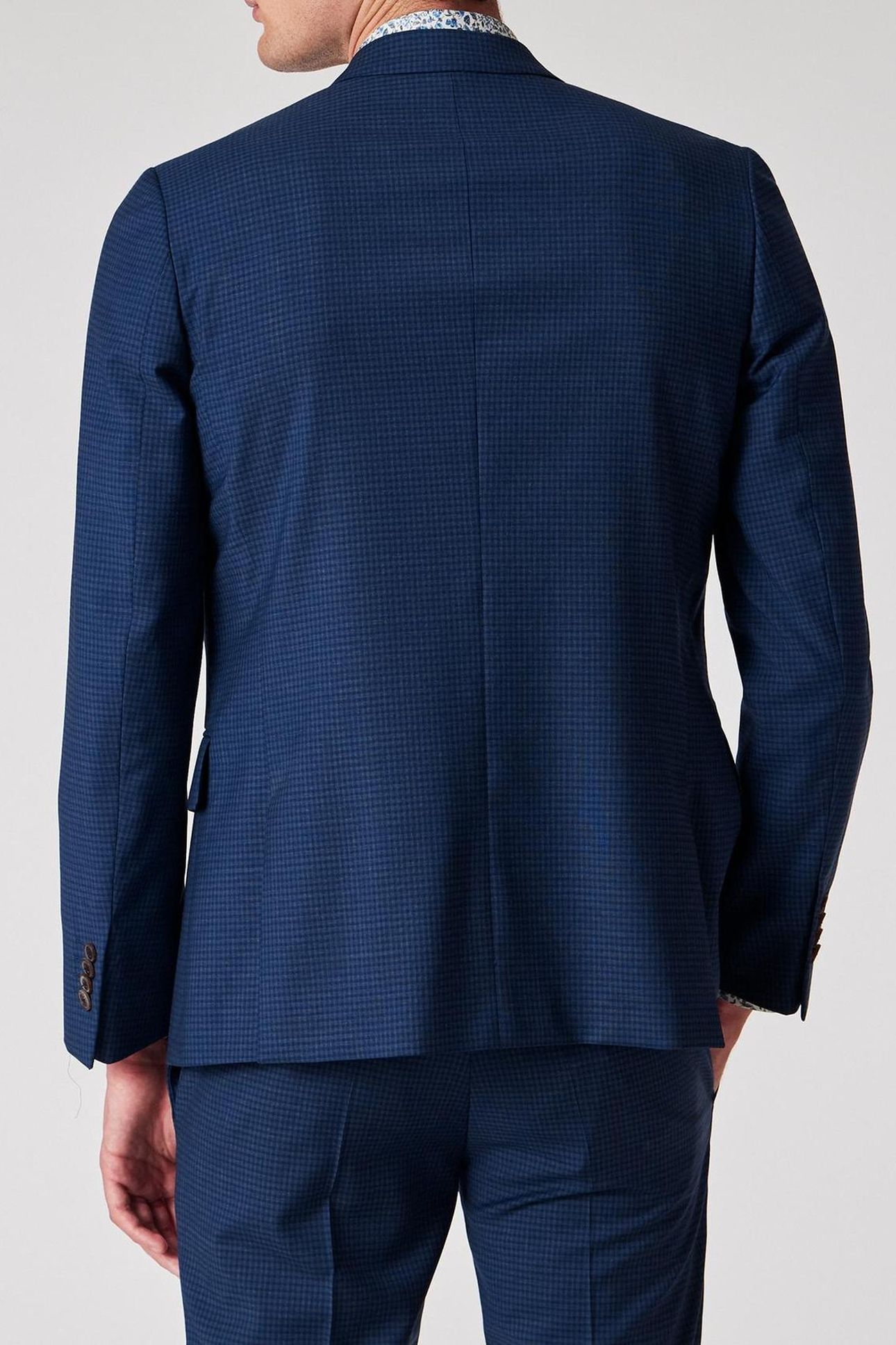 GENTS TAILORED FIT 2BTN JACKET BLUE 3