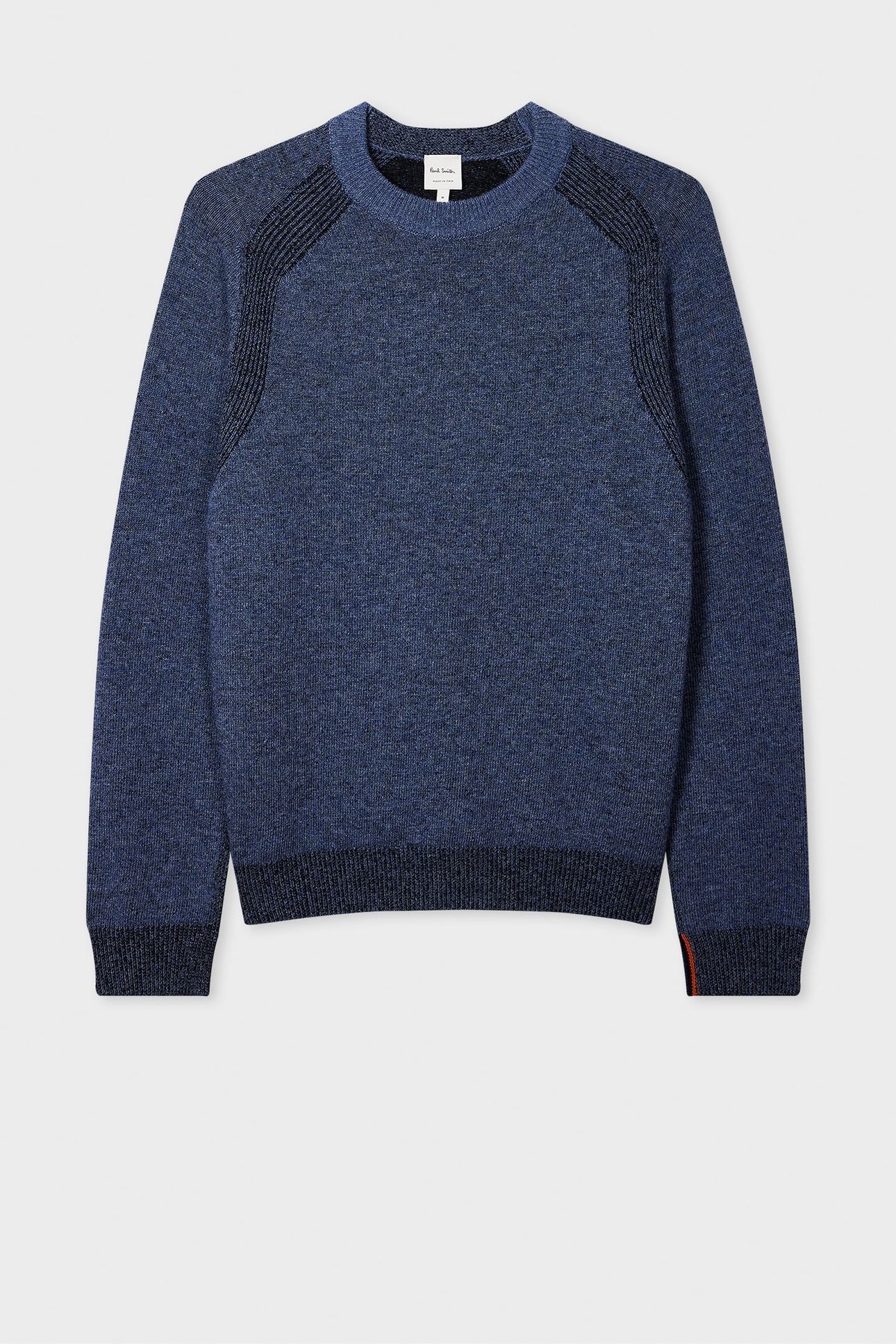 MENS SWEATER CREW NECK GREYISH BLUE 4