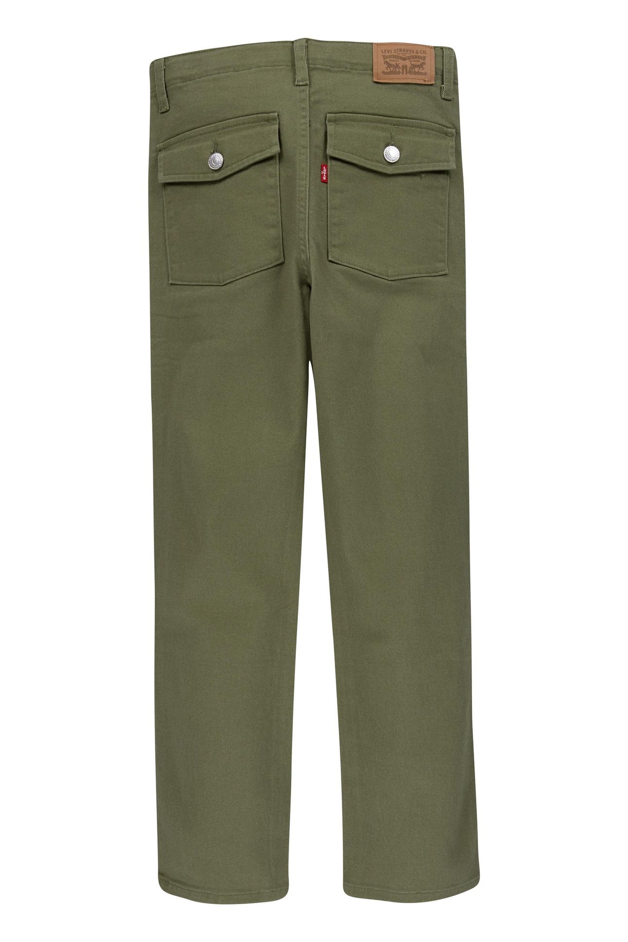 GIRLS RIBCAGE UTILITY STRAIGHT PANTS LODEN GREEN 2