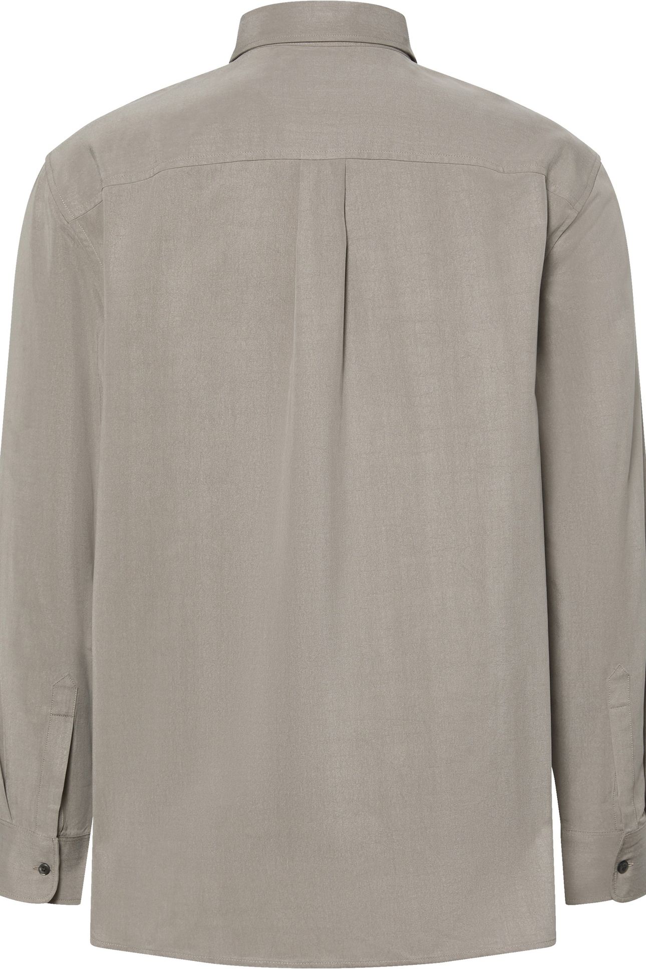 LS DRAPEY RELAXED SHIRT STEEPLE GRAY 5