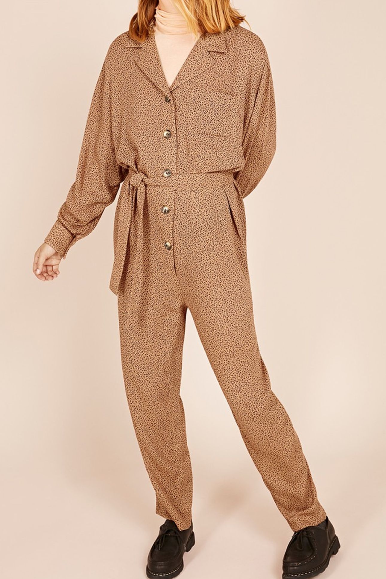 AZULAY JUMPSUIT DOUCETTE BEIGE 1