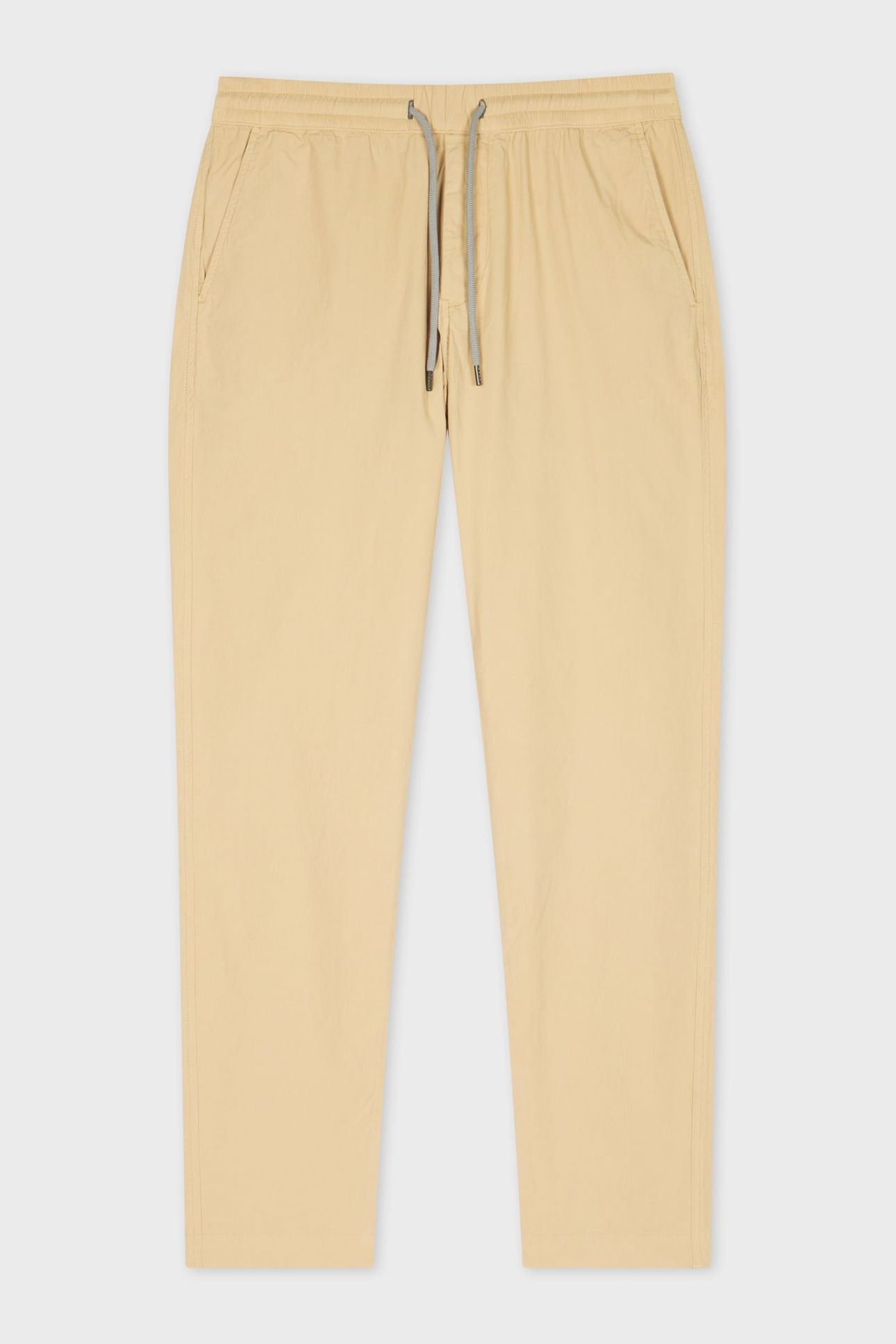 MENS DRAWSTRING TROUSER MEDIUM BEIGE 1