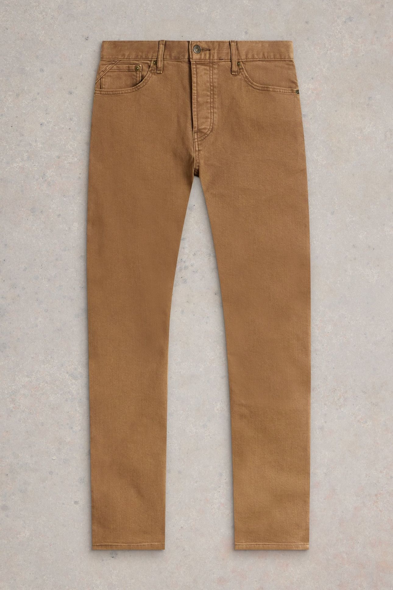 EASTWOOD GARMENT DYE JEAN MID TAN 4