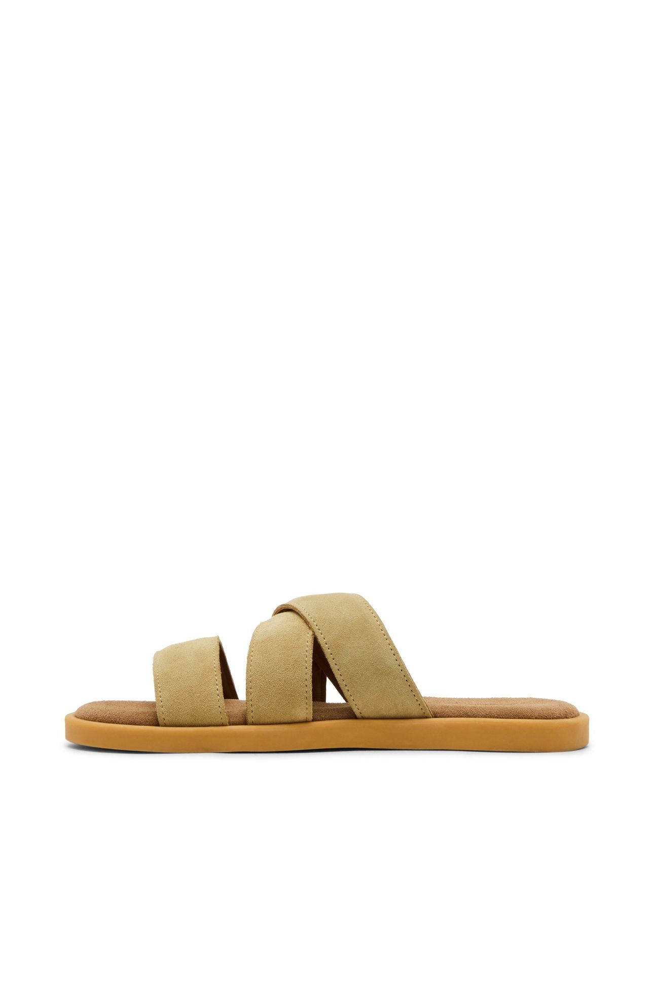 GRABBA SLIDES BEIGE SUEDE 8