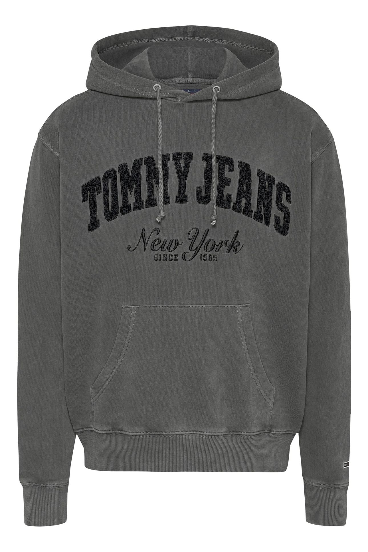 TJM RELAXED VINTAGE VARSITY BLACK 4
