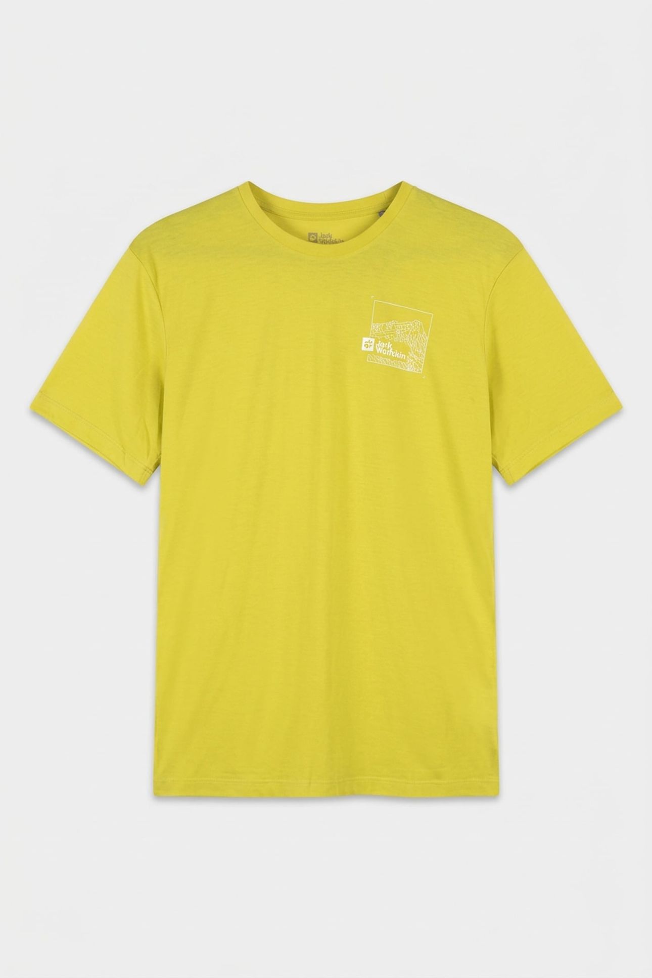 VONNAN GRAPHIC T-SHIRT PEAK TRAIL CHARTREUS 3