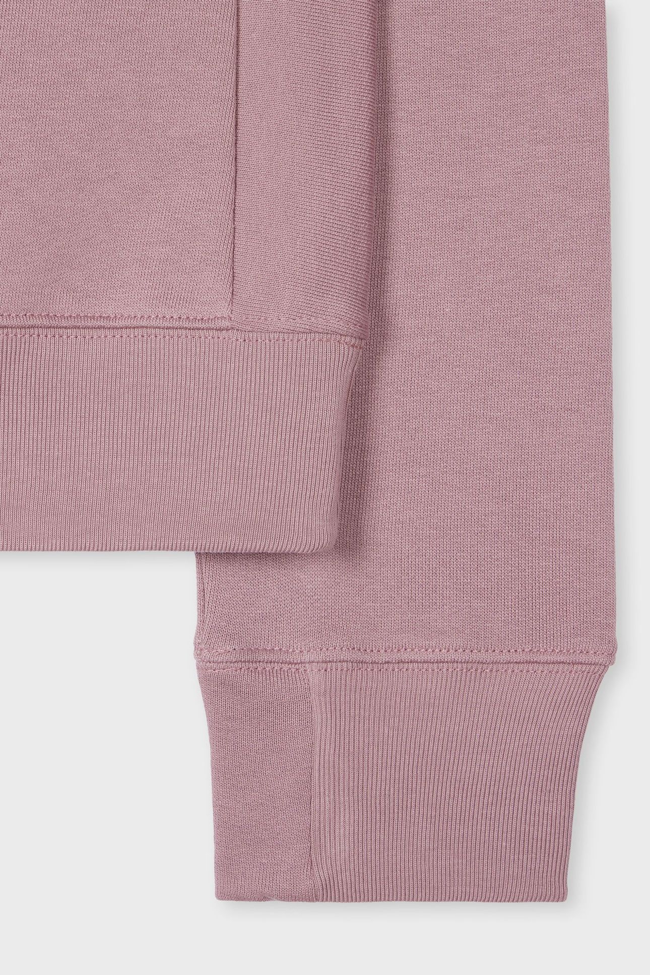 MENS REG FIT SWEATSHIRT ZEBRA MAUVE 5