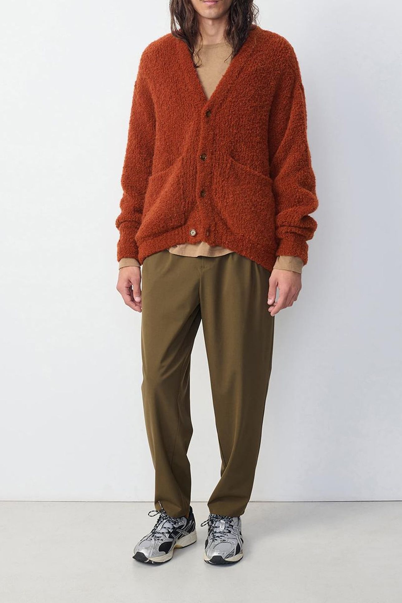 ZOLLY CARDIGAN BRIQUE CHINE 1