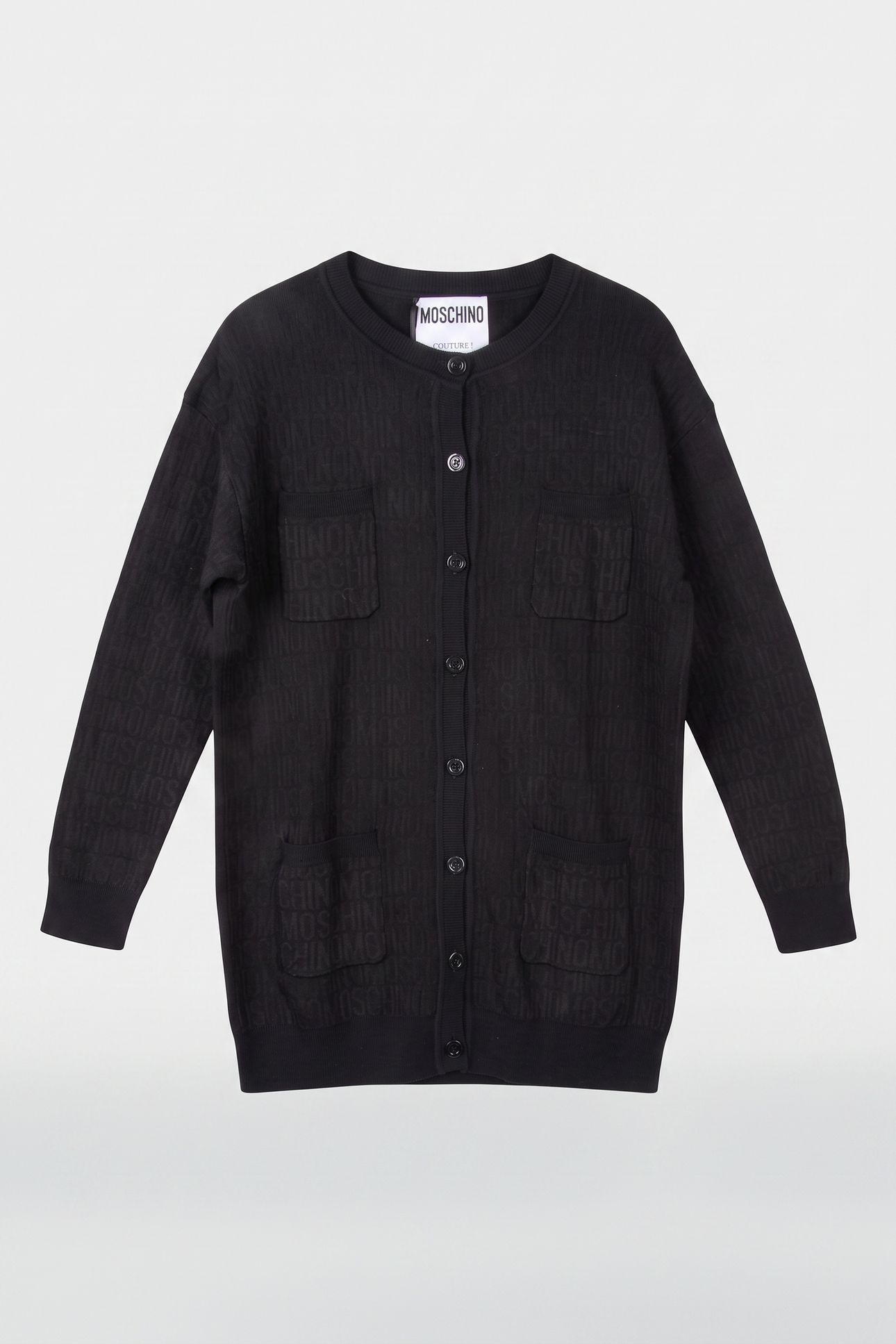 KNITTED JACKET BLACK 3