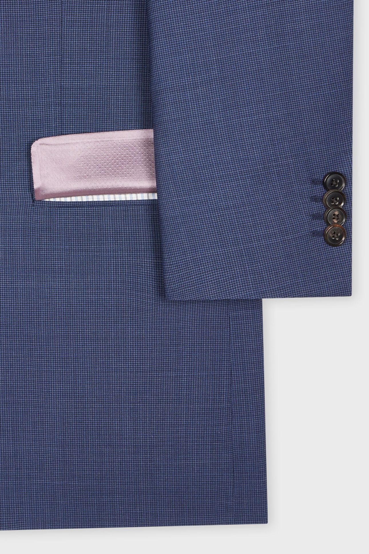 MENS TAILORED FIT 2 BUTTON SUIT INKY BLUE 5
