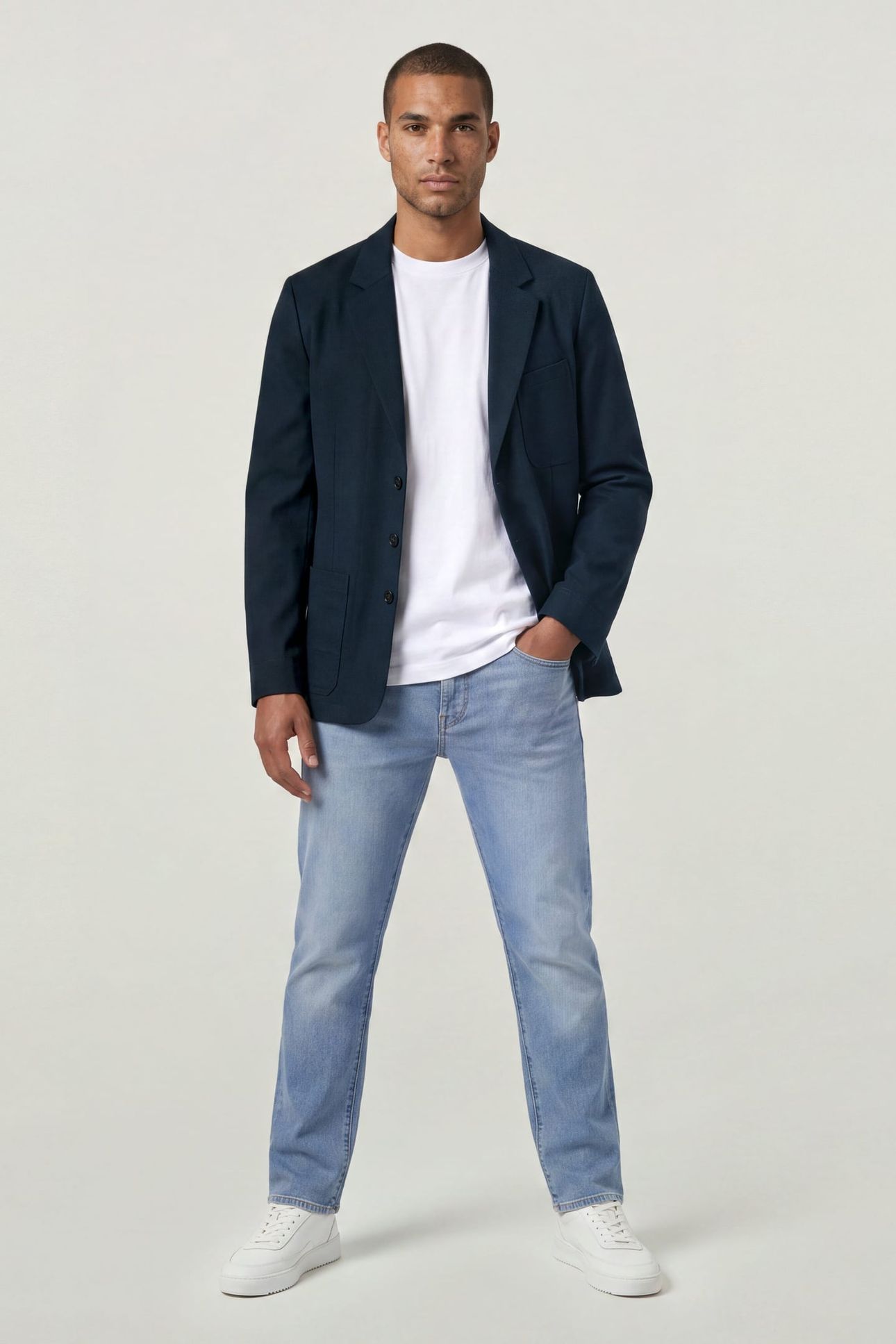 3301 STRAIGHT MEDIUM BLUE 3