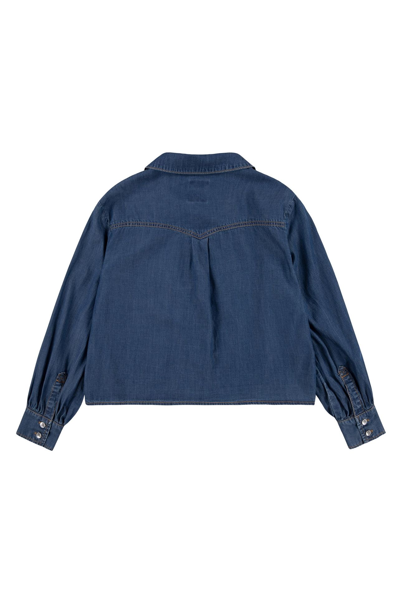 GIRLS L/S WESTERN DENIM SHIRT PACIFIC HIGHWAY 2