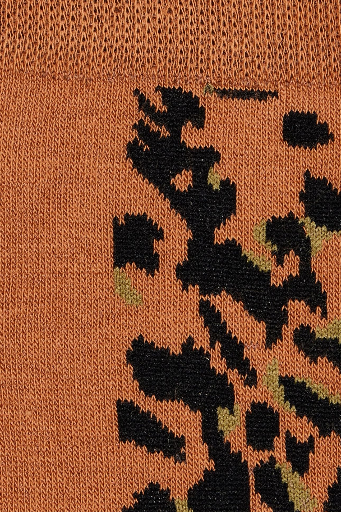 MEN SOCK ILIAD LEOPARD TAN 5