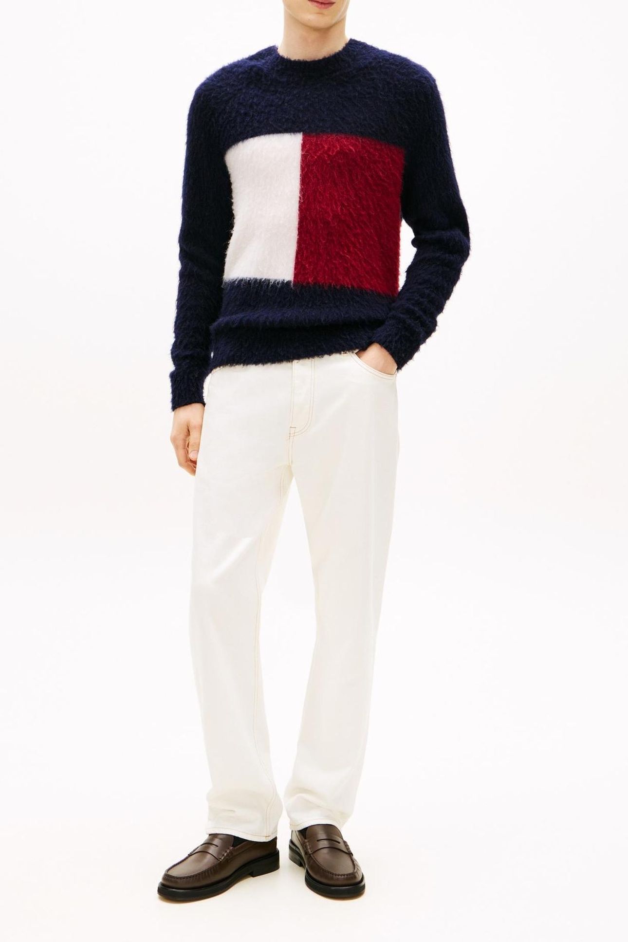 ALPACA BLEND SWEATER DESERT SKY 2