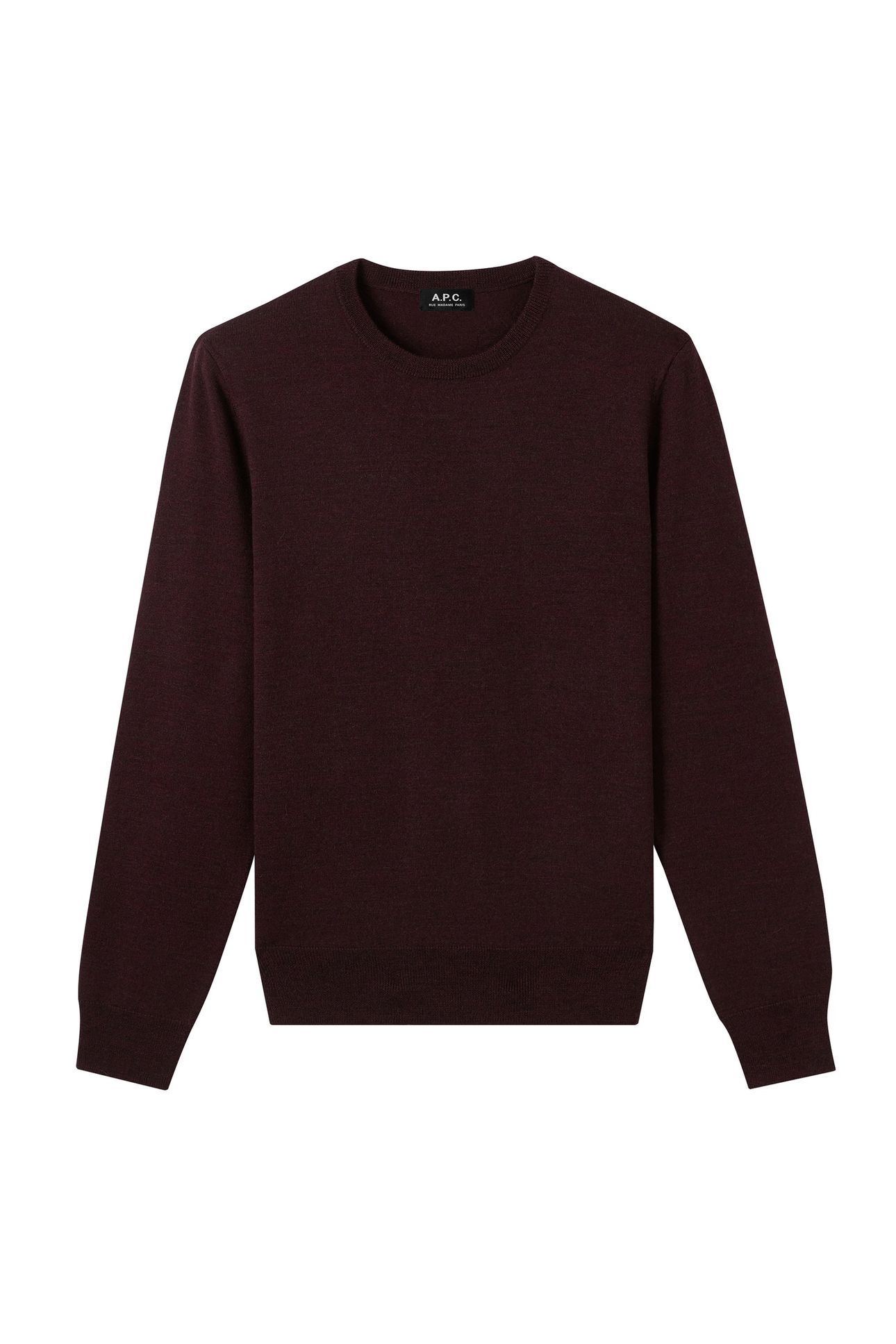 UNISEX SWEATER KING HEATHERED BURGUNDY 2