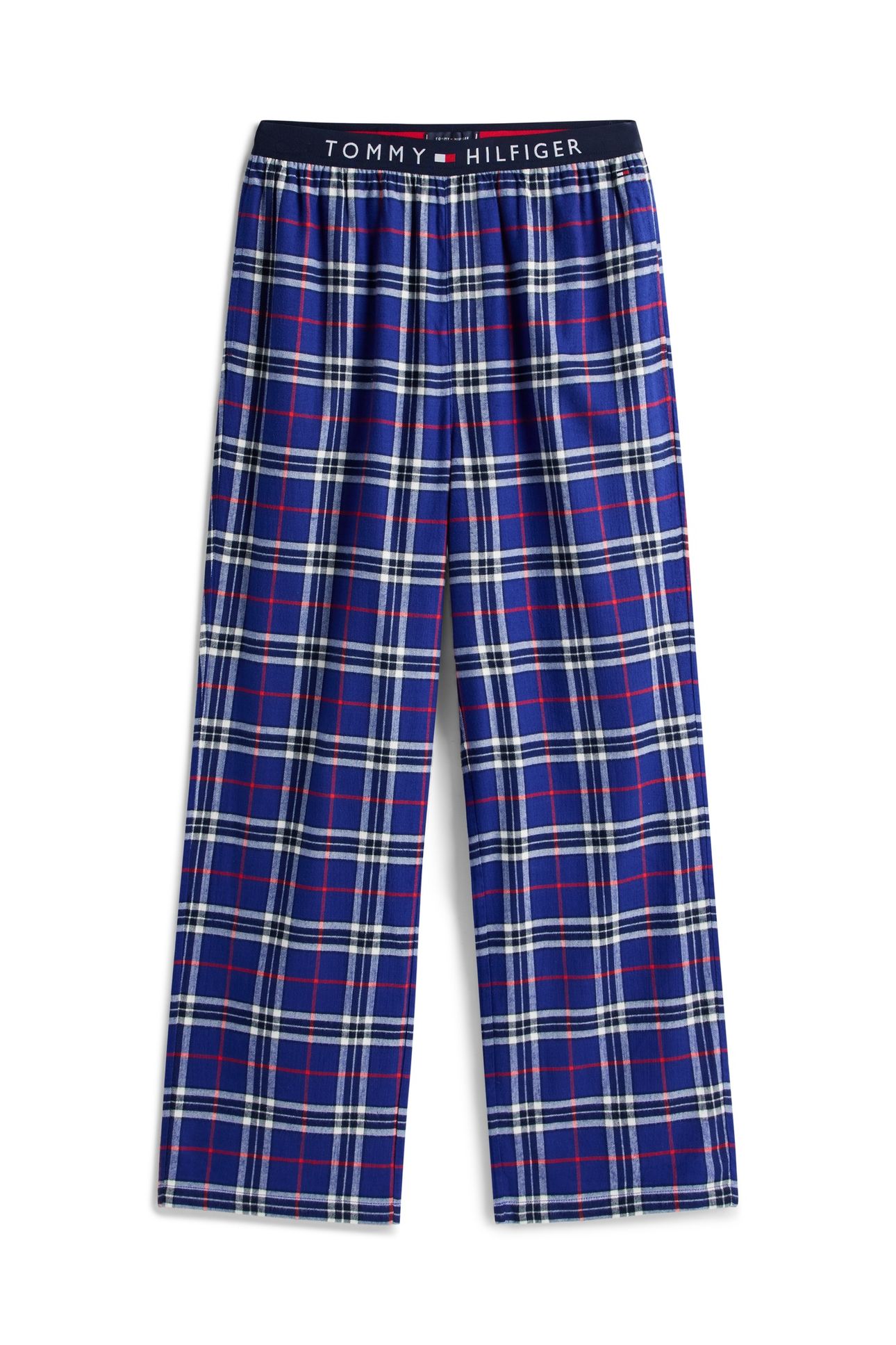 FLANNEL PJ PANT WAIST BLUE REIKER TARTAN 4