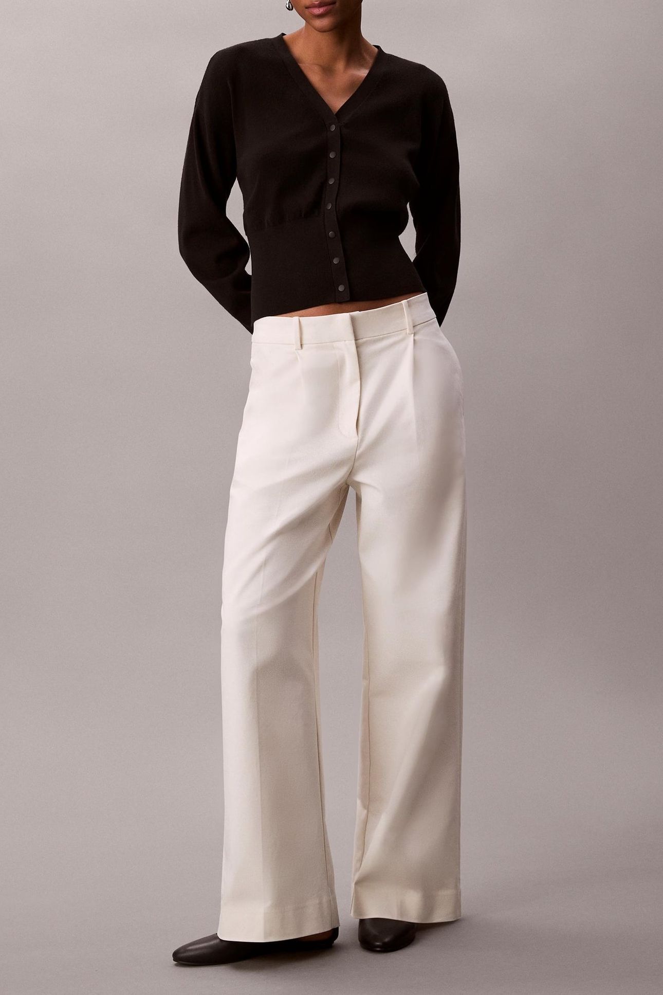 HALF MILANO CARDIGAN BLACK 3