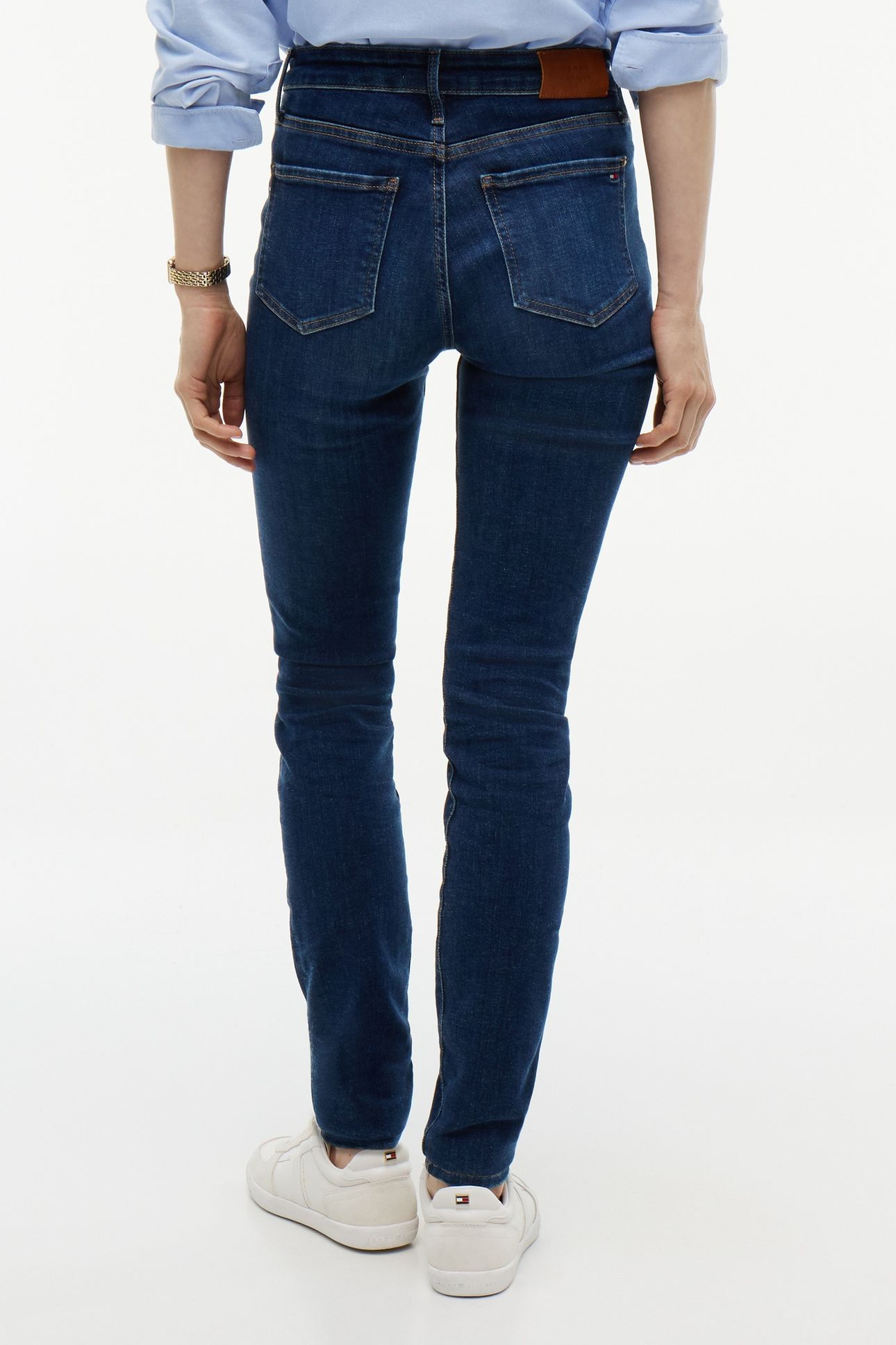 NOS COMO SKINNY MEDIUM RISE NOS DARK BLUE 4