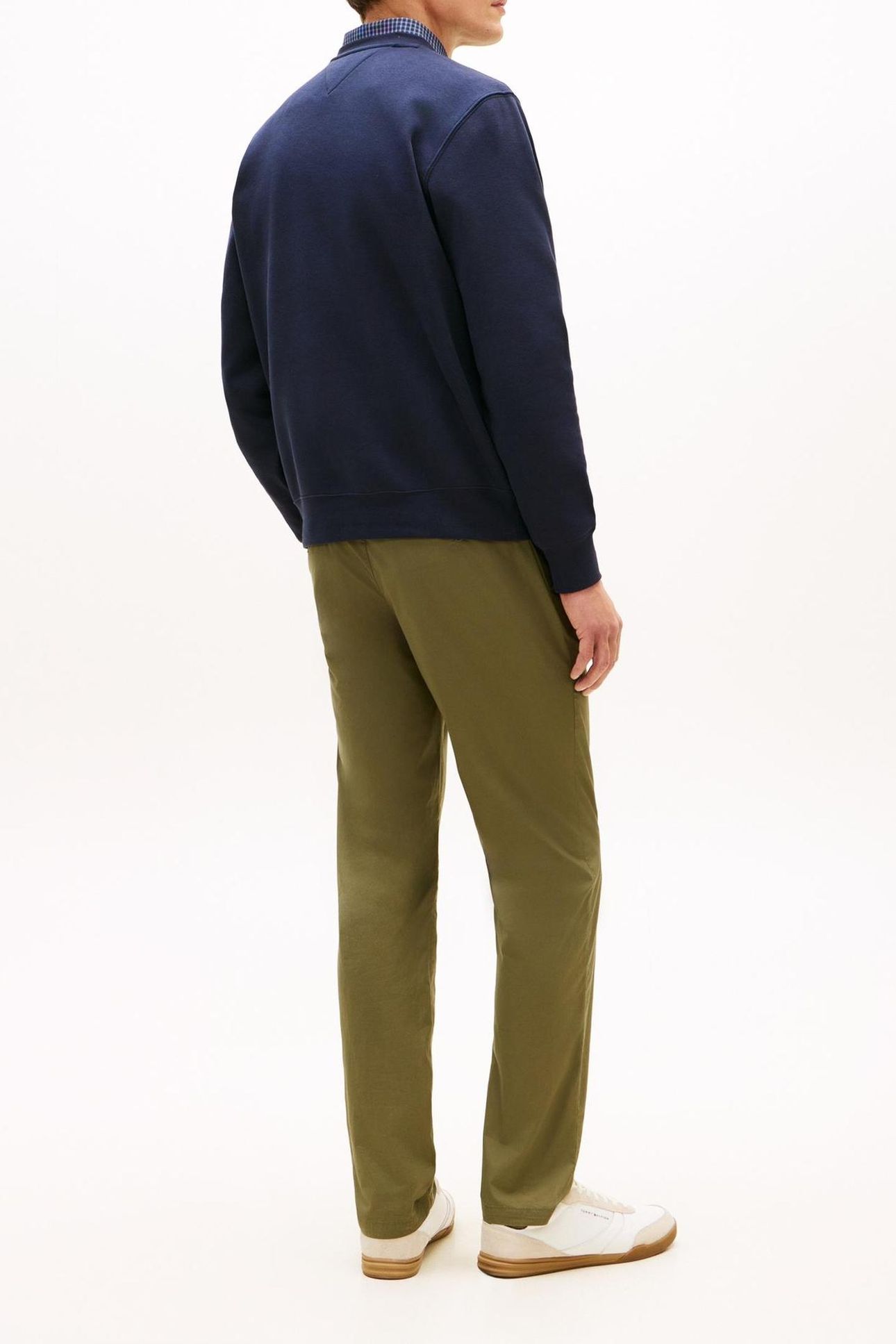 TOMMY EMBRO FLAG SWEATSHIRT DESERT SKY 3