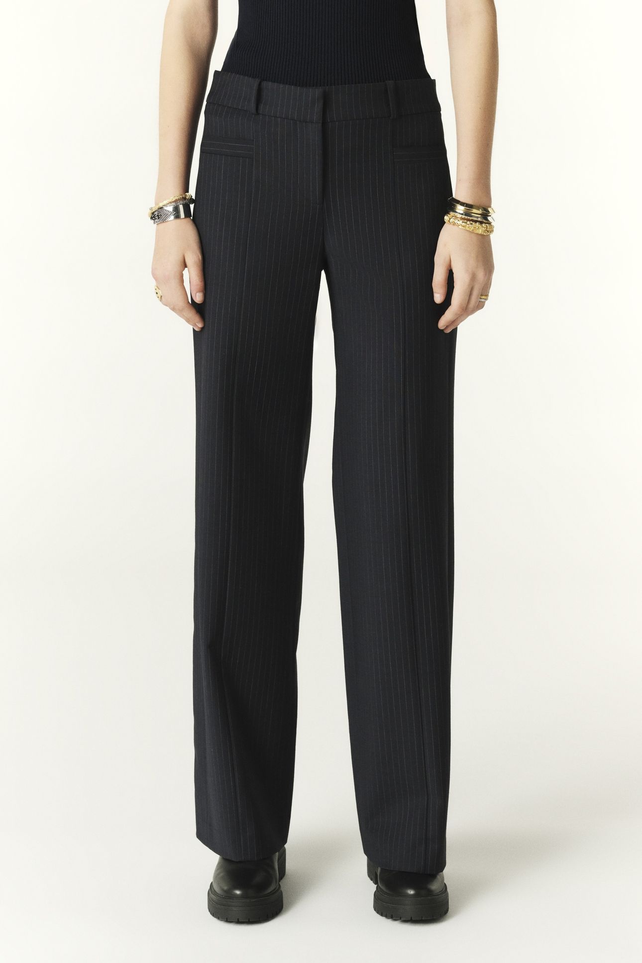 STRAIGHT TROUSERS BLUENUIT 1