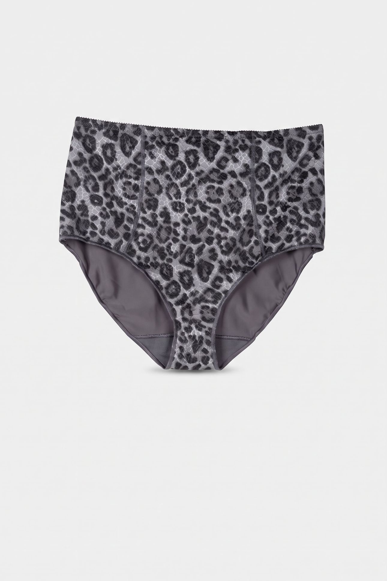 CO BO. FULL BRIEF SUPPORT HIGH W. GREY LEOPARD 2