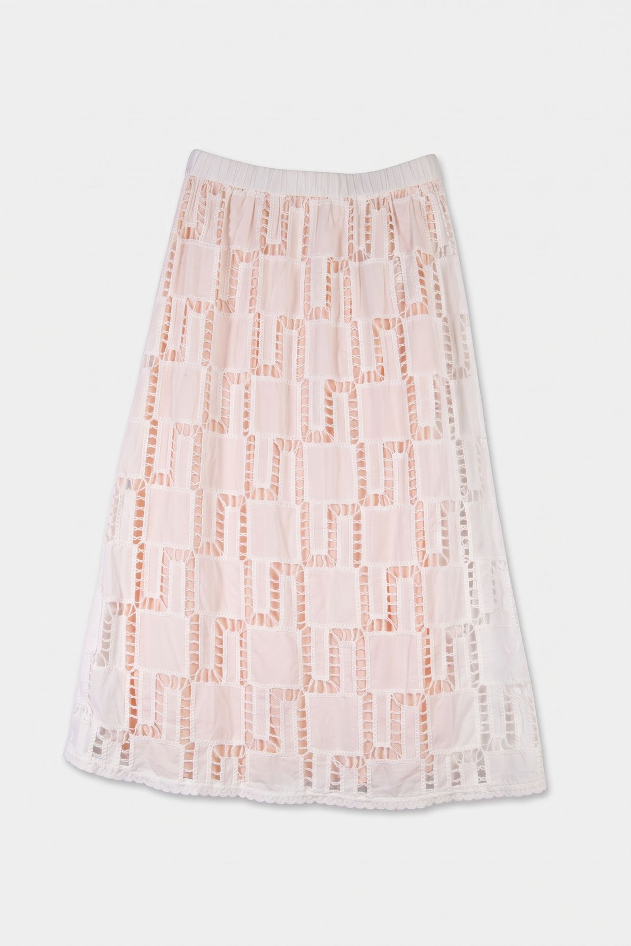 LONG SKIRT ECRU 3