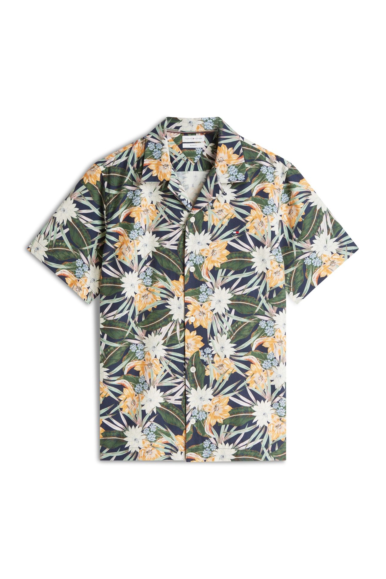 CO LYOCELL FLORAL SS CARBON NAVY/ALLOVER 4