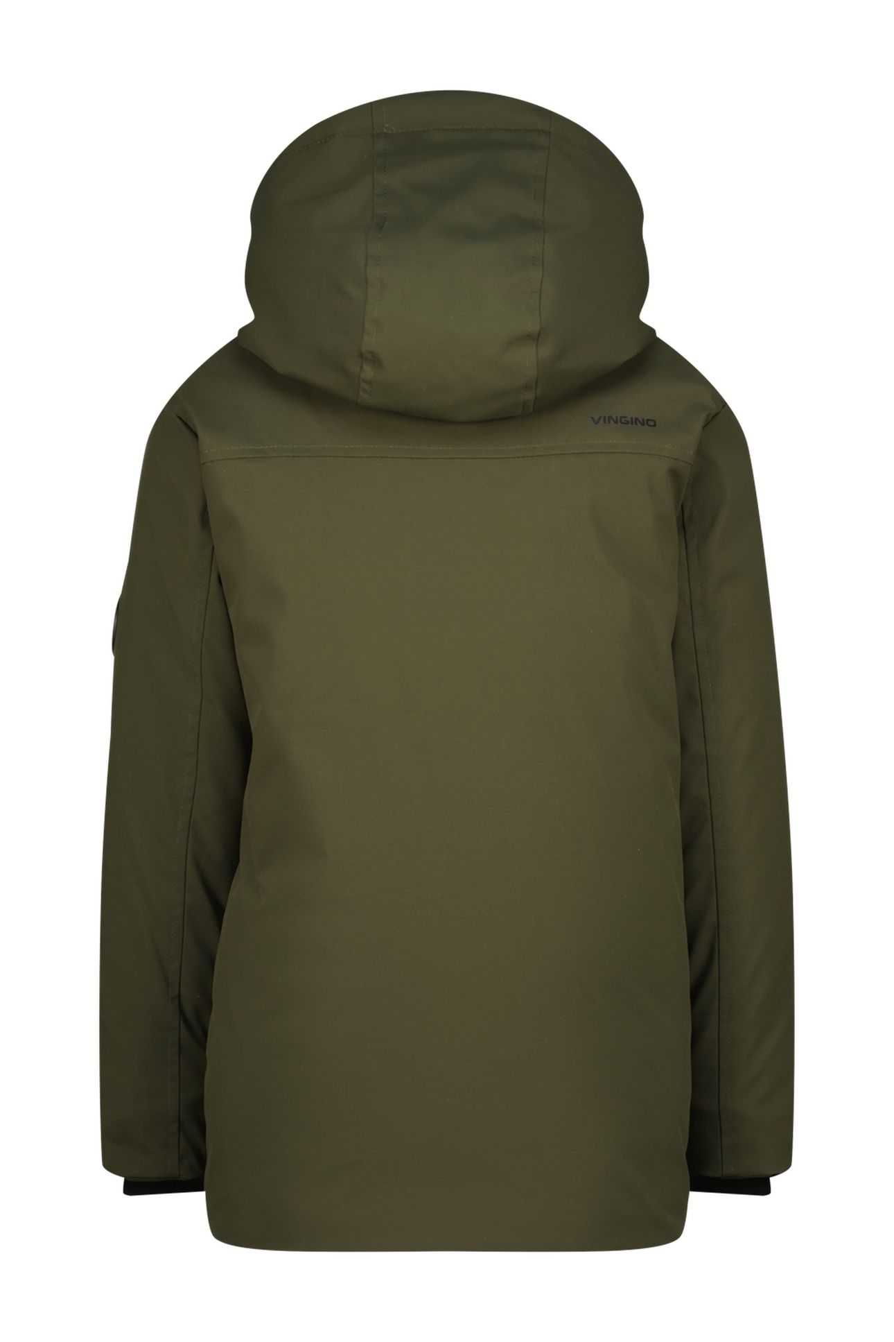 BOYS TELDO JACKET OUTDOOR DARK ARMY GREEN 5