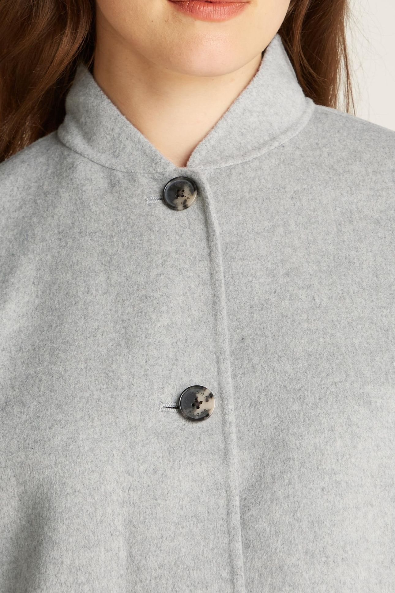 DF WOOL BOMBER JACKET LIGHT GREY HEATHER 6