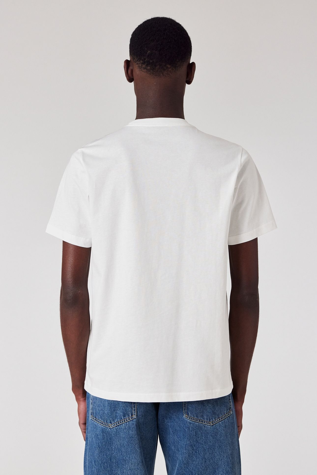 MENS REG FIT T SHIRT HAPPY PEAS WHITE 5