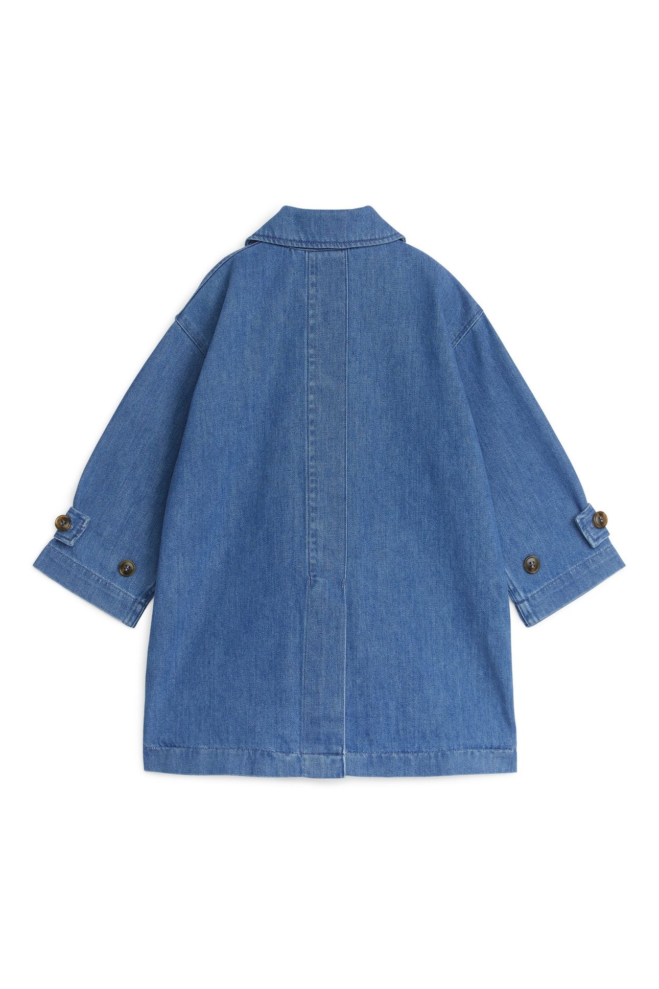 JANE LONG TRENCHCOAT BLUE 3