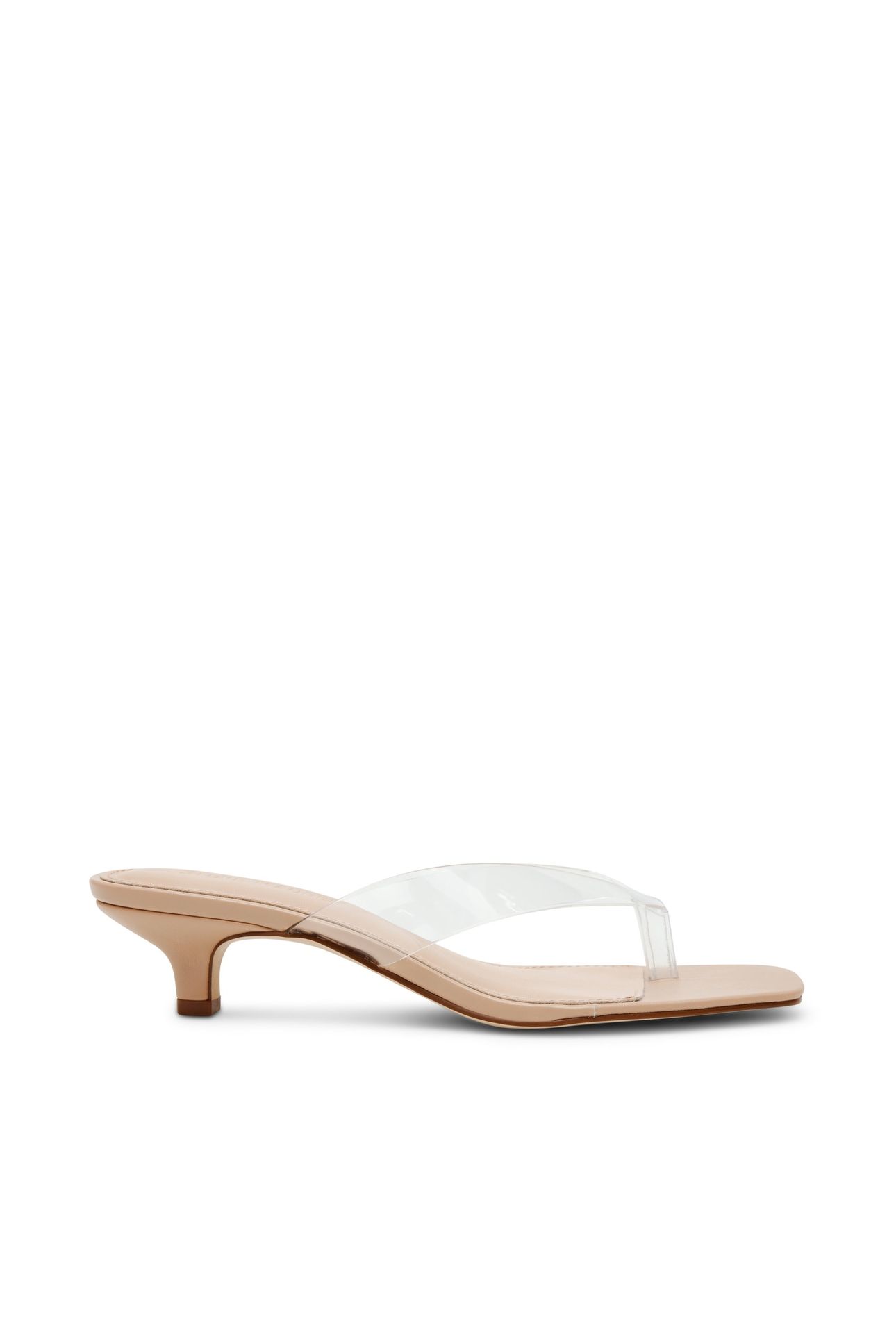 TRACIE SANDALS CLEAR NUDE 1