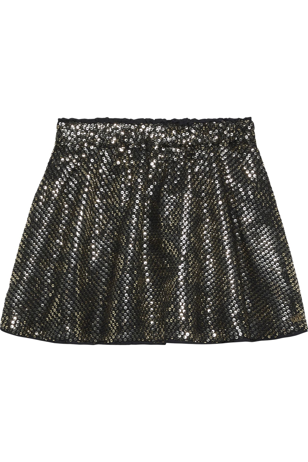 NIEN SKIRT BLACK/CHAMPAGNE 3