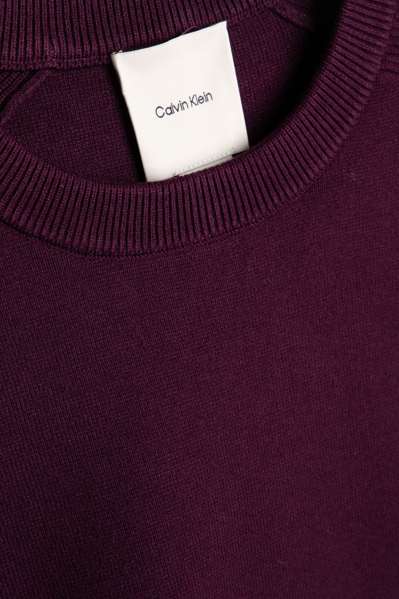LS SNOWY TECH KNIT CREWNECK PASSION PLUM 4